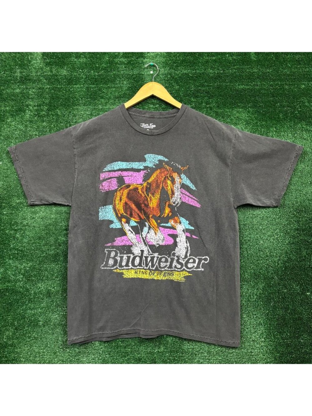 Budweiser King of Beers Clydesdales T-Shirt Size Medium